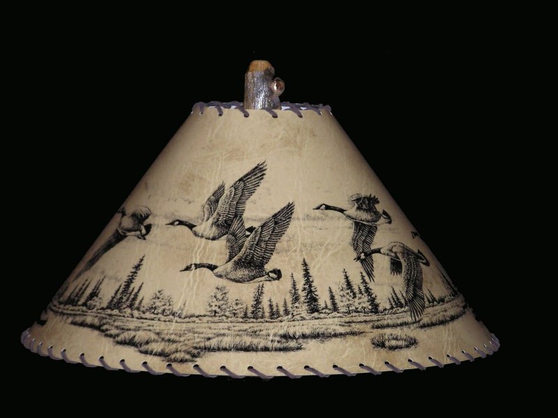 Geese lamp shade